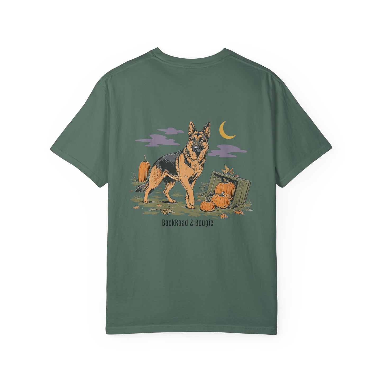 🐾🎃 German Shepherd Pumpkin Patch T-Shirt 🎃🐾