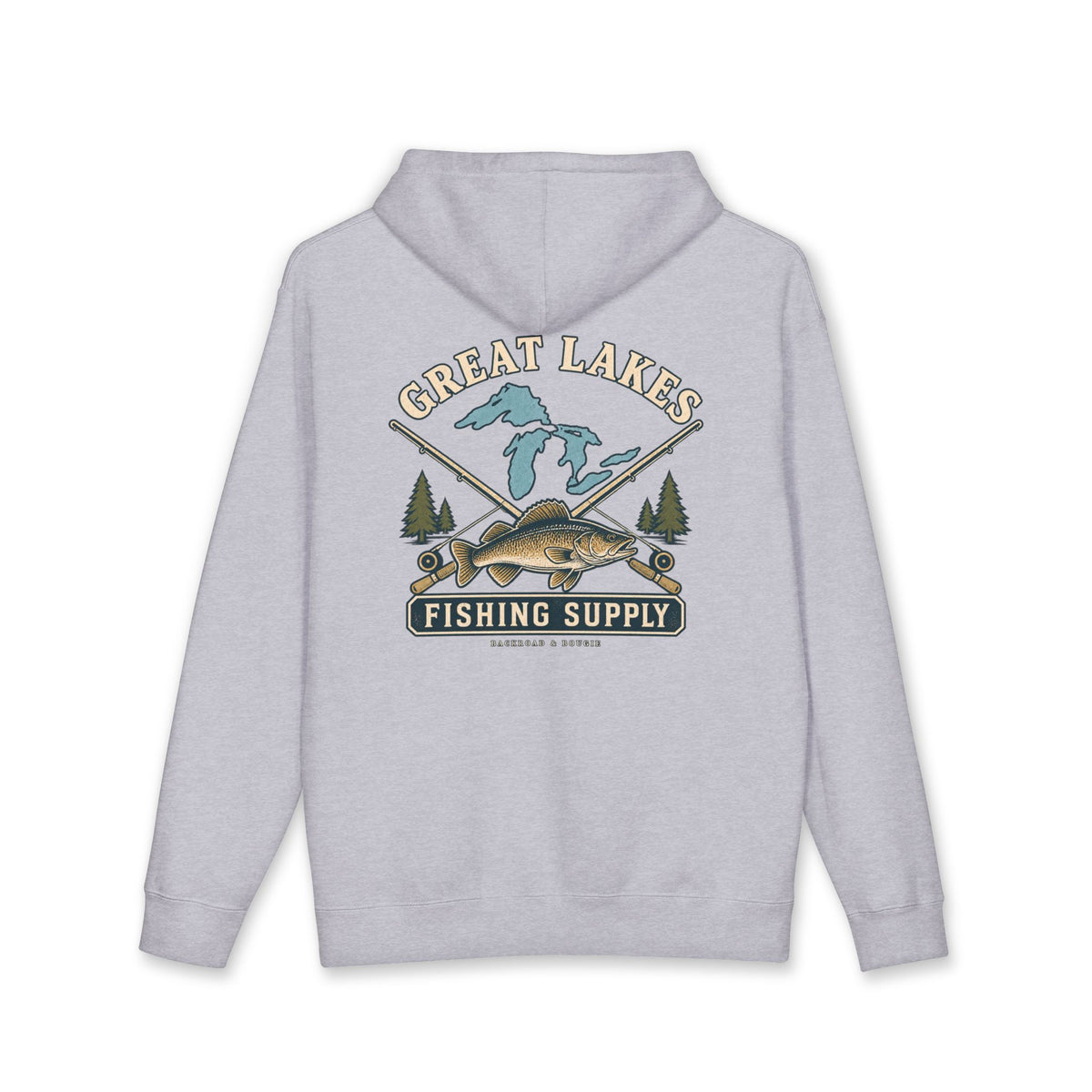 🎣 Great Lakes Fishing Supply Hoodie
