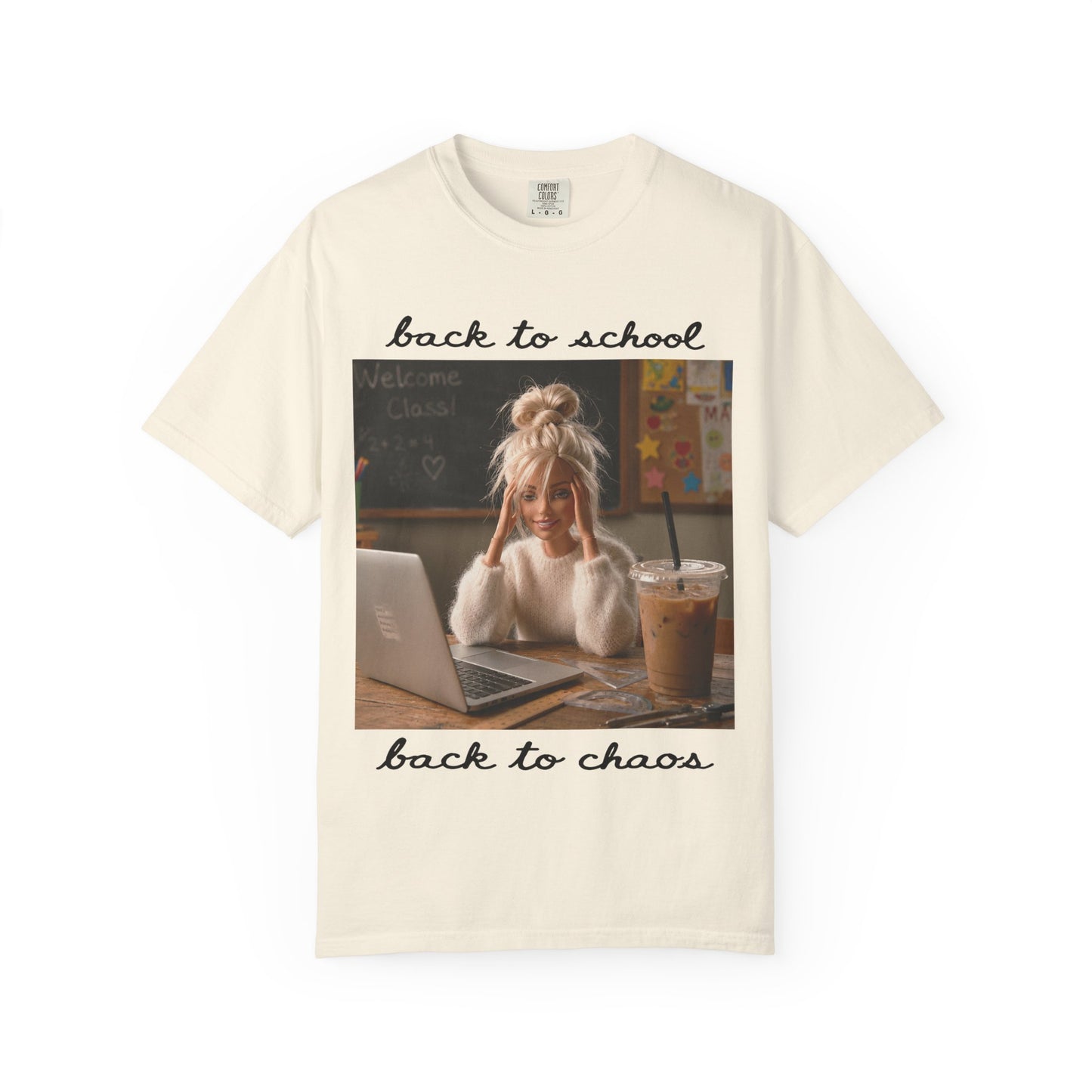 ☕📚 Back to School. Back to Chaos. Tee