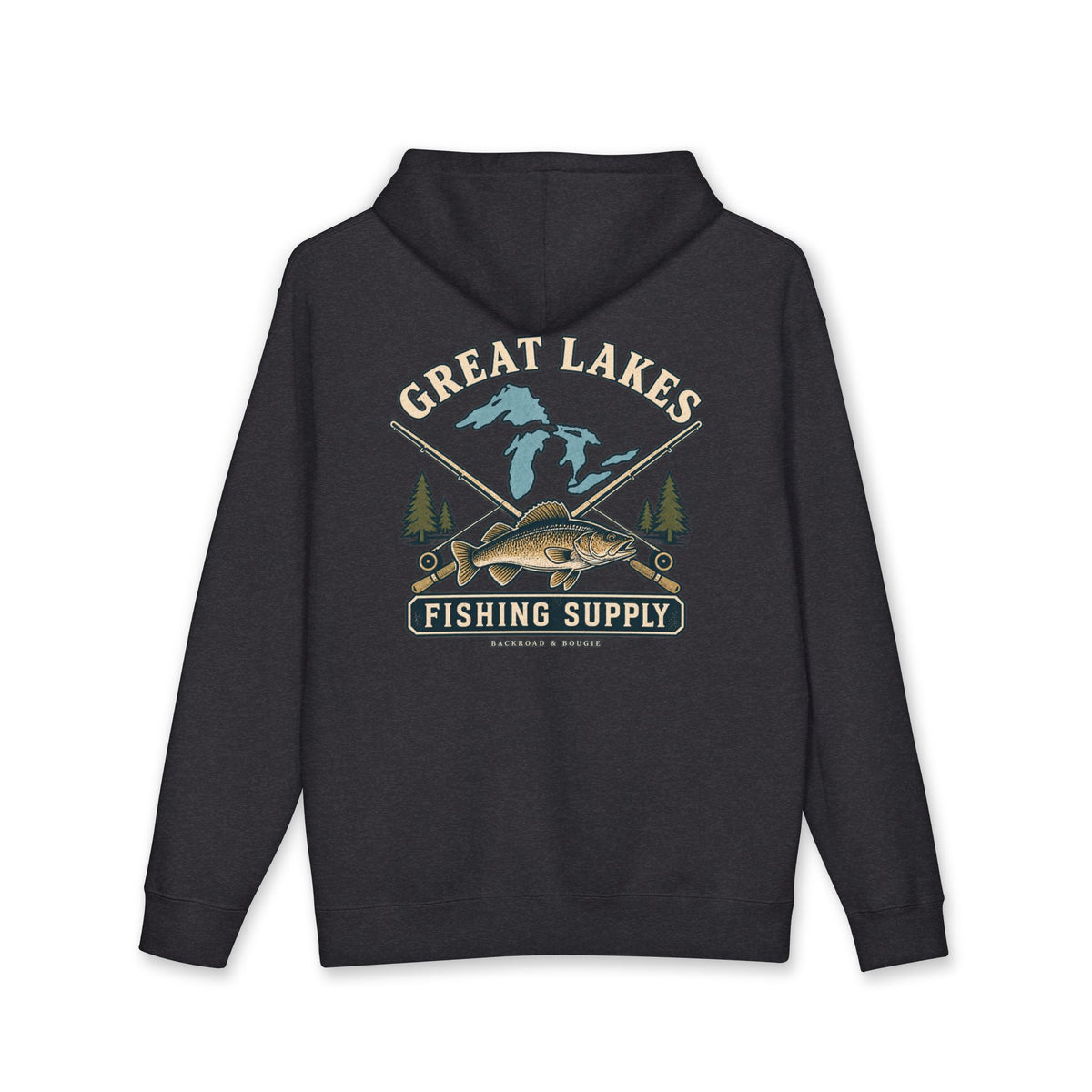 🎣 Great Lakes Fishing Supply Hoodie