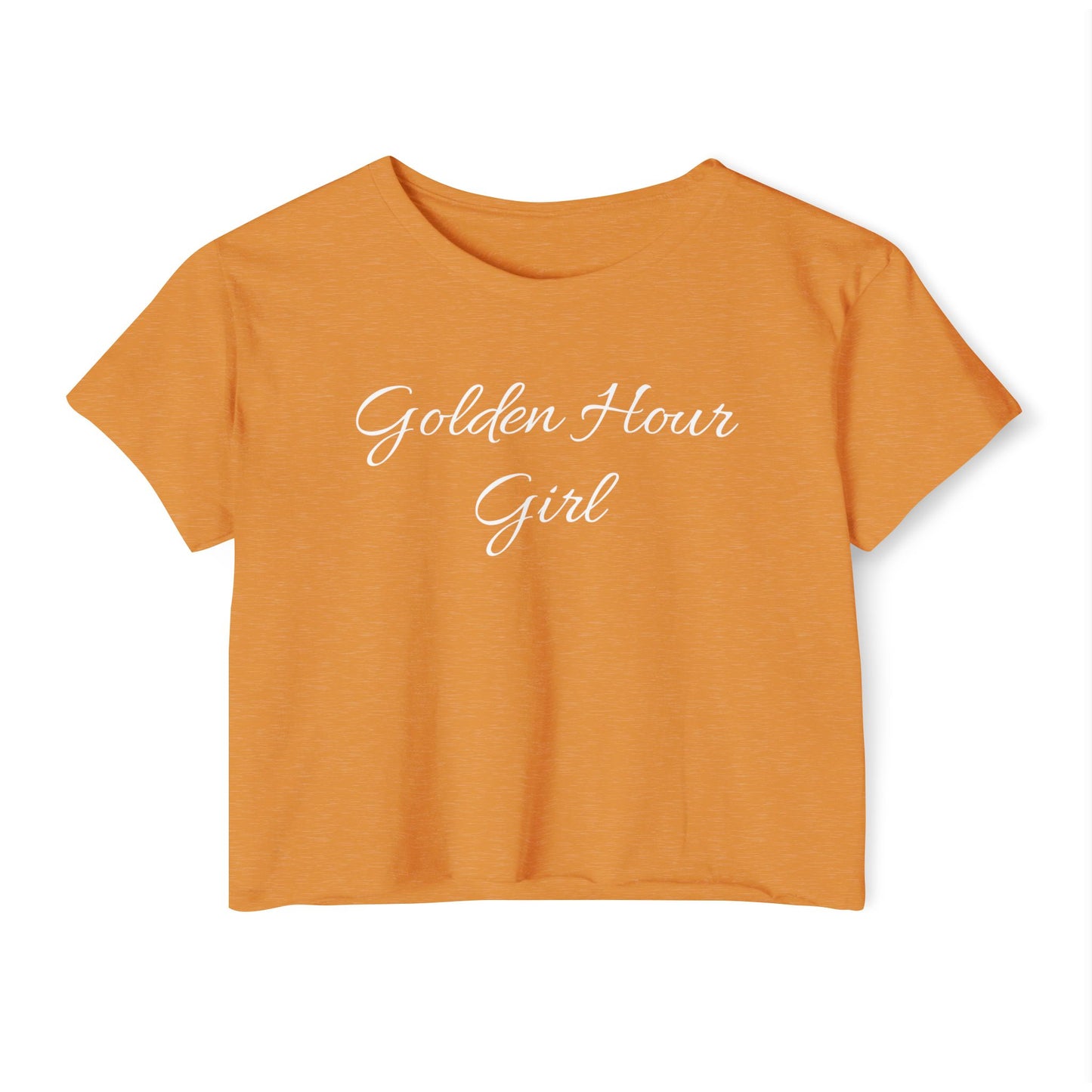 Golden Hour Girl Crop Tee