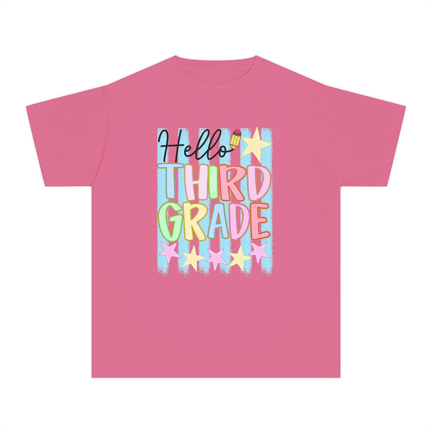 🌟📚 Hello Third Grade! -Youth tee
