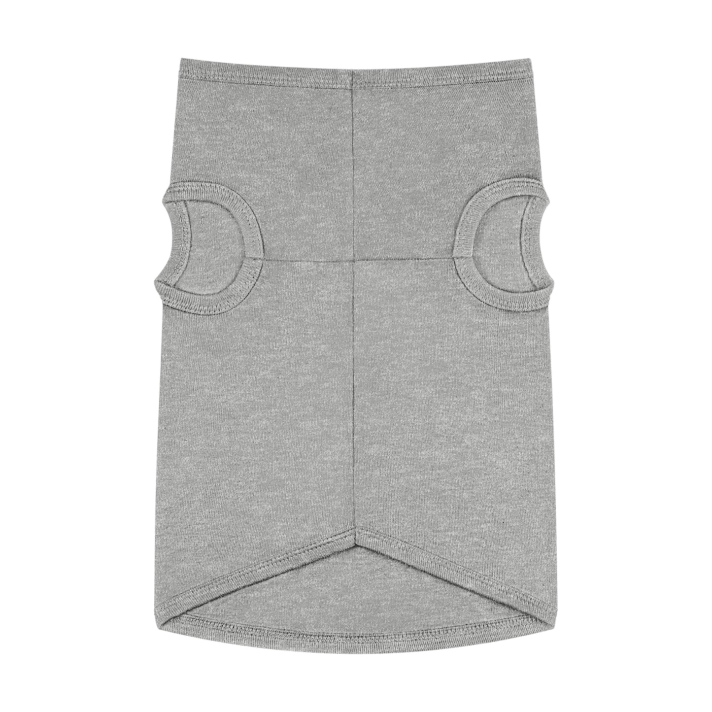 Pet Tank Top - "Runs on Treats & Attitude" Funny Dog Shirt