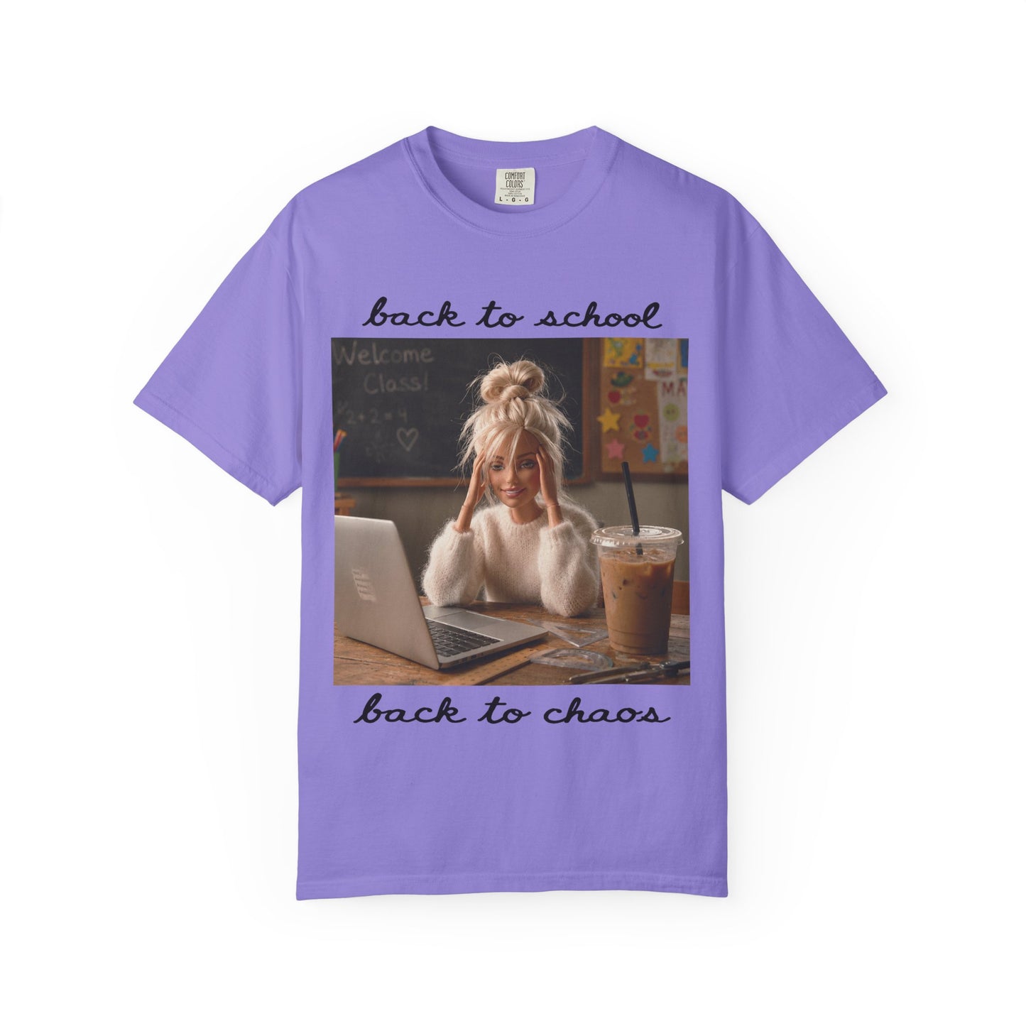 ☕📚 Back to School. Back to Chaos. Tee