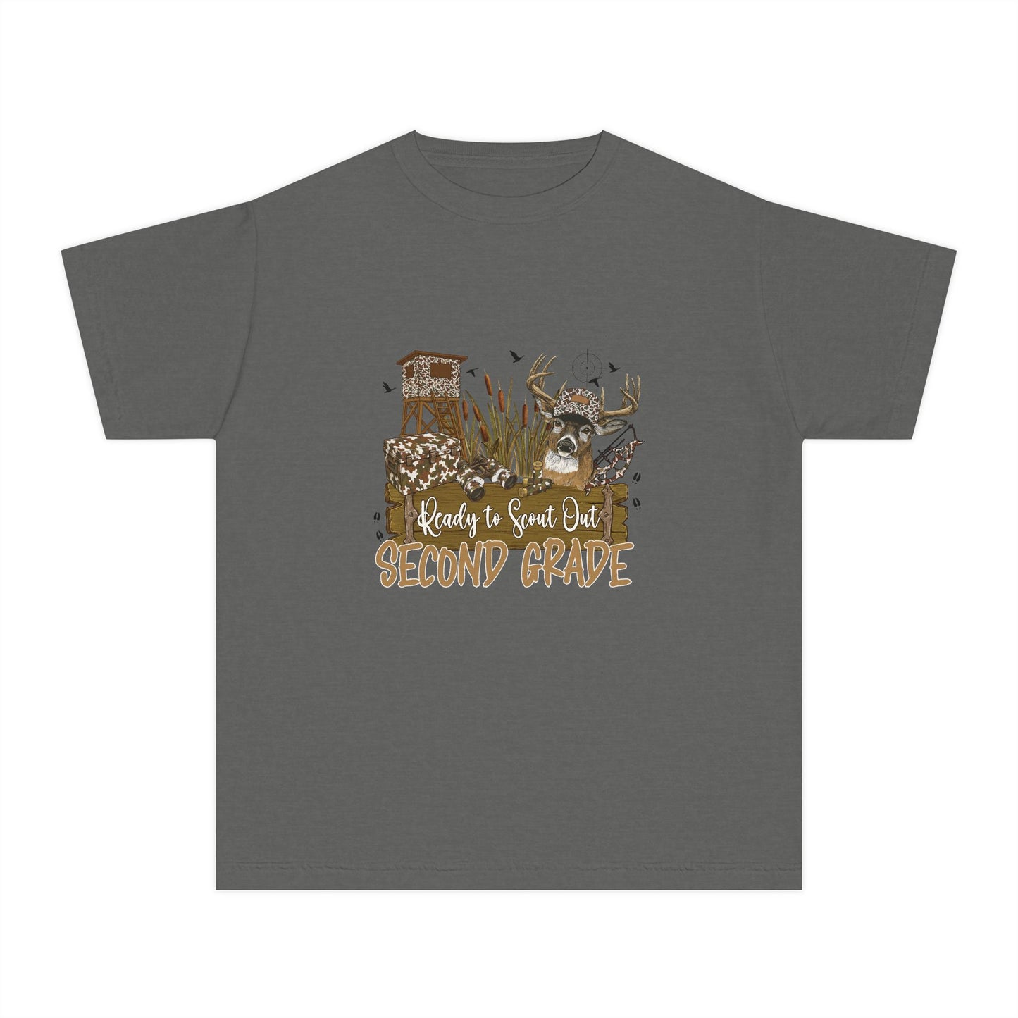 🌾🦆🎒 Ready to Scout Out Second Grade Tee