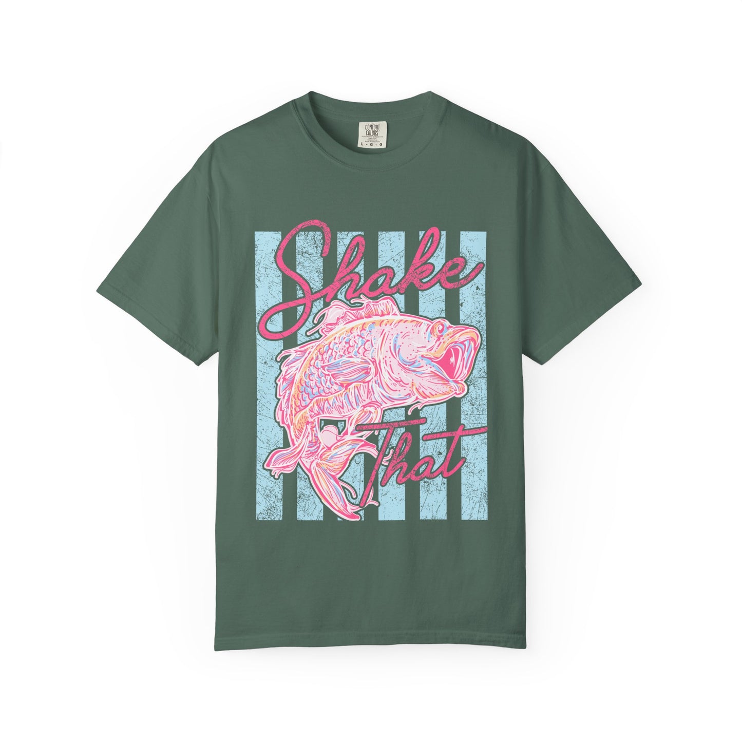 Shake That Fish T-Shirt — Playful Jumping Fish Graphic Tee