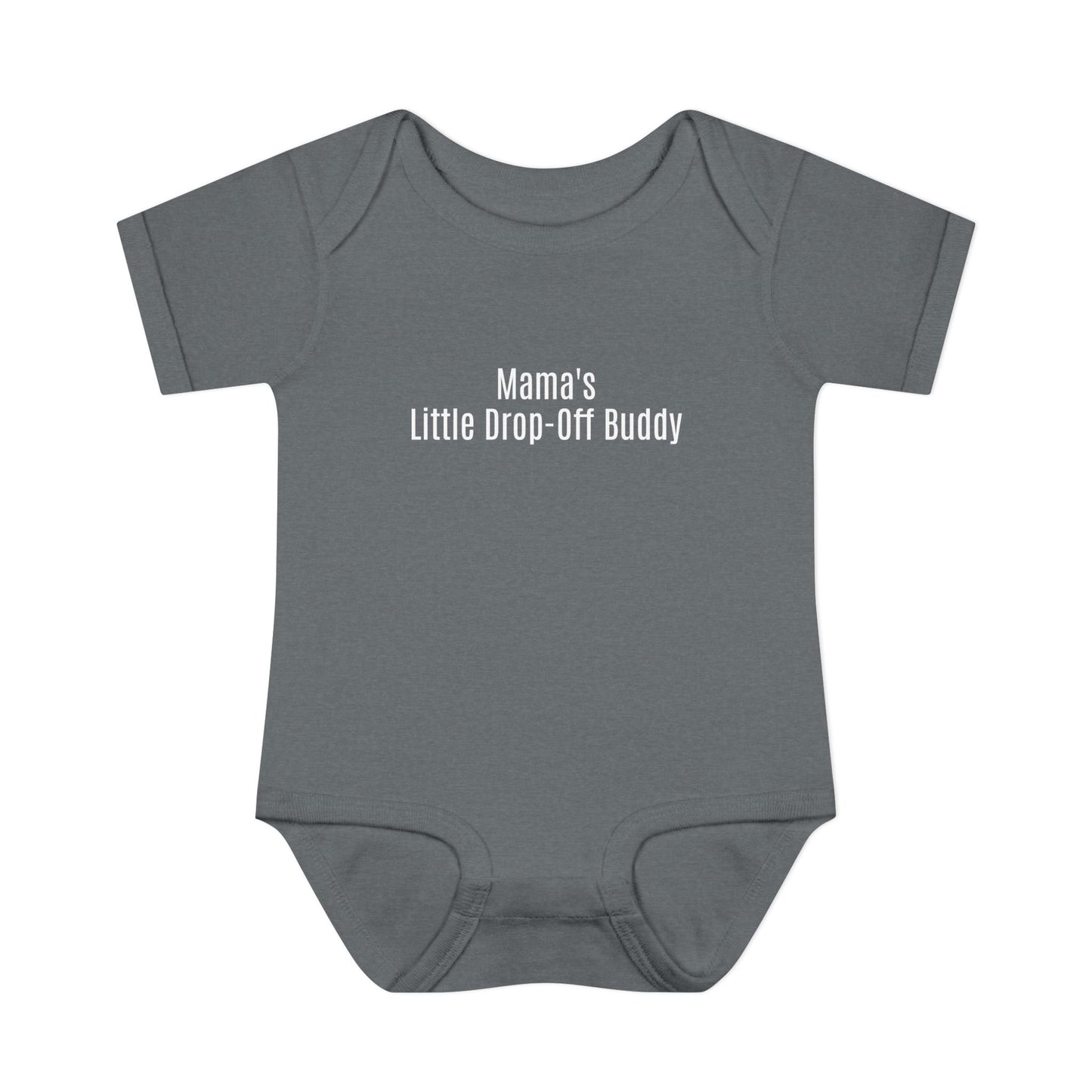 🚌🤎 Mama's Little Drop-Off Buddy Onesie