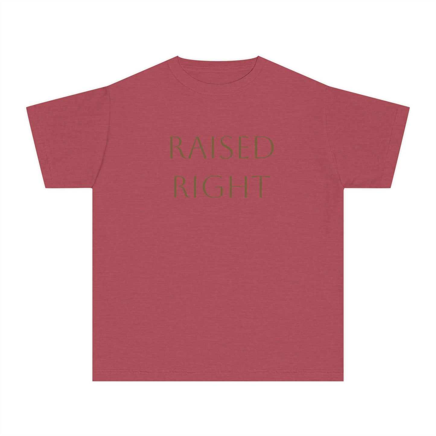 Raised Right Kids Tee – Country Roots Collection 🤎