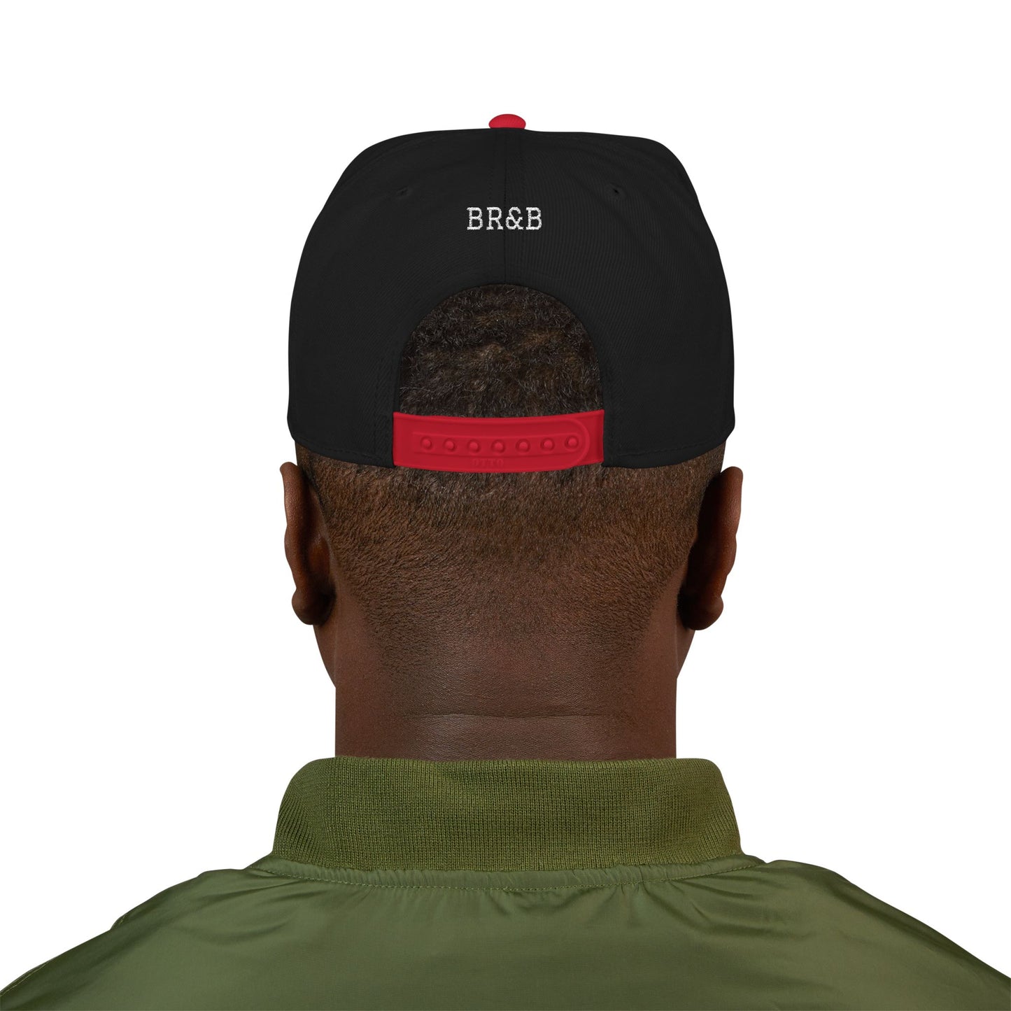 Built Different Embroidered Snapback Hat — Adjustable Streetwear Cap