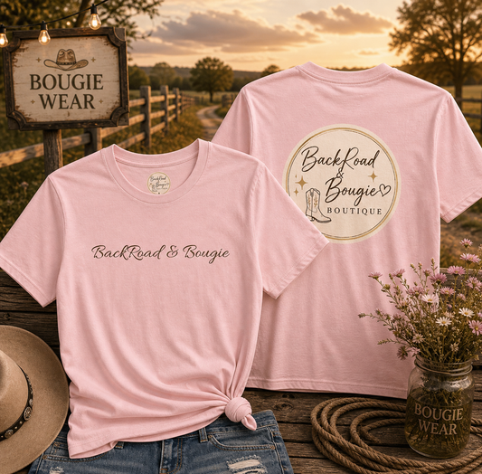 Back Road & Bougie Ladies Tee
