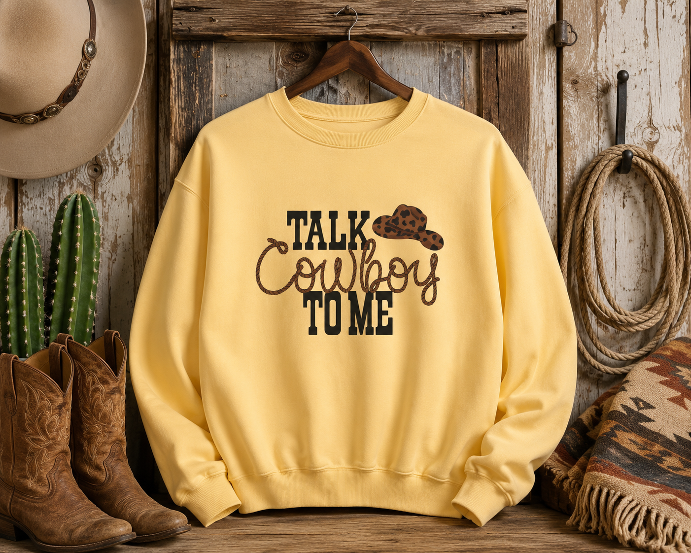 🤠 Talk Cowboy To Me Sweatshirt