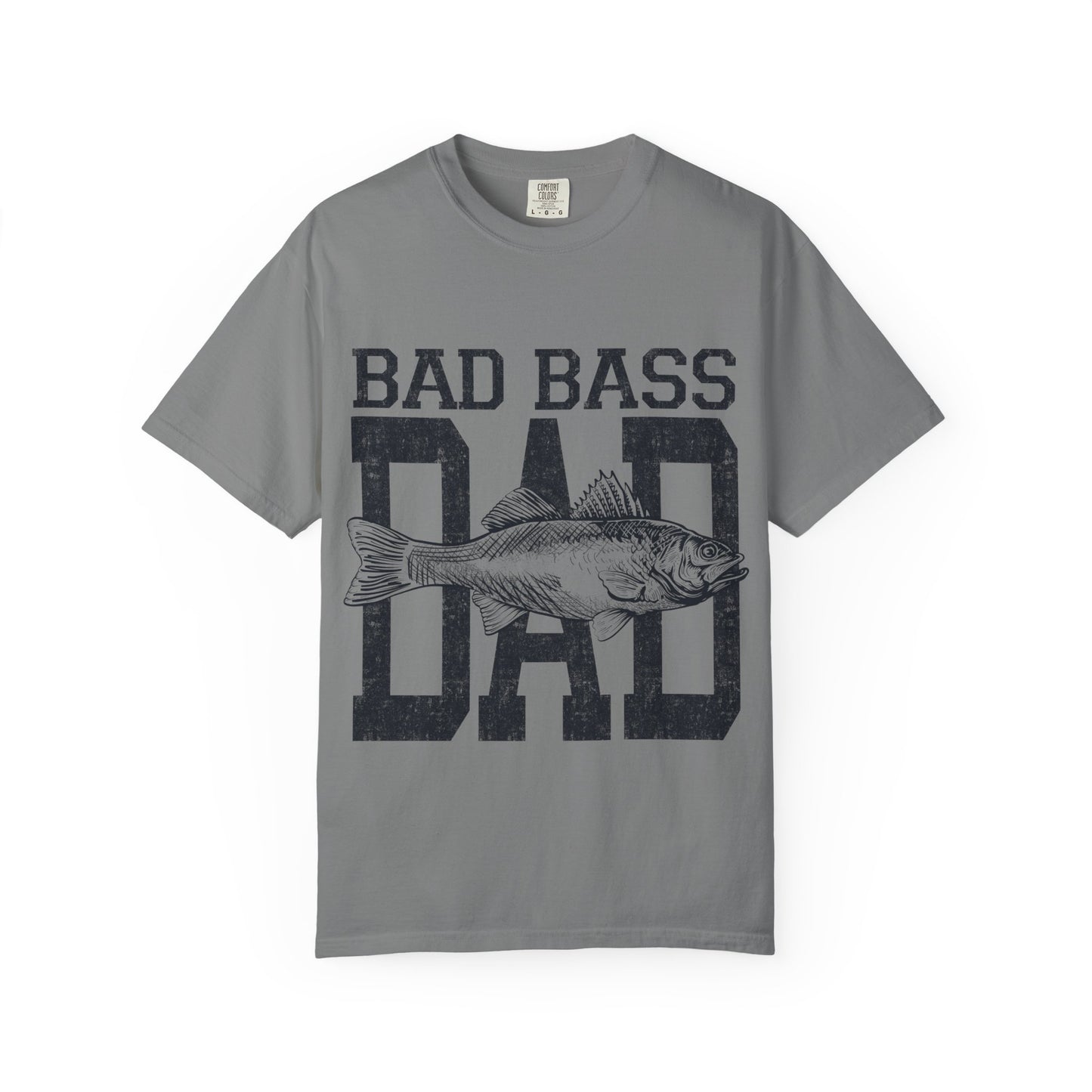 🎣🤎 Bad Bass Dad Tee