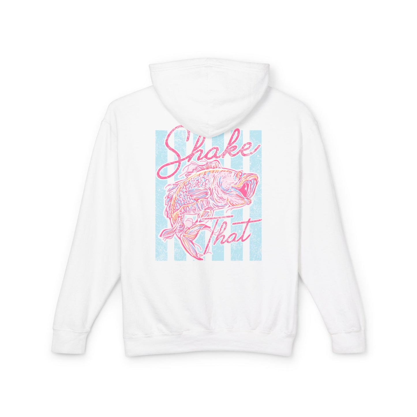 🎣😂 Shake That Bass Hoodie -Lightweight Hooded Sweatshirt
