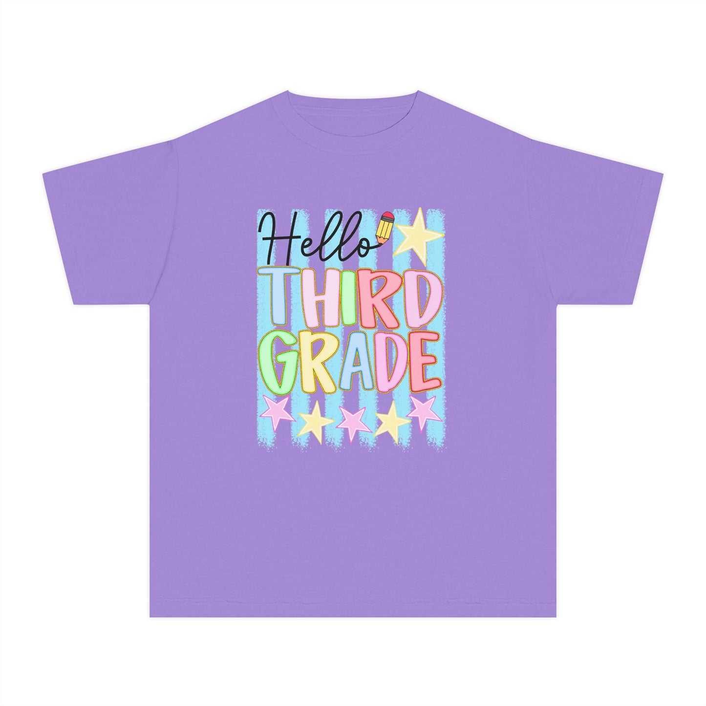 🌟📚 Hello Third Grade! -Youth tee