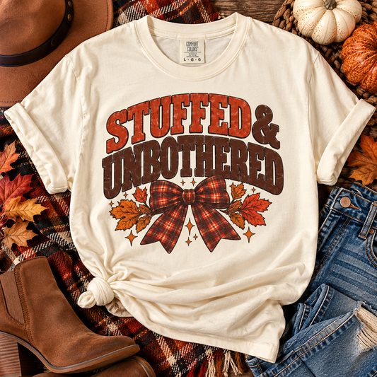 STUFFED & UNBOTHERED 🥧🍂