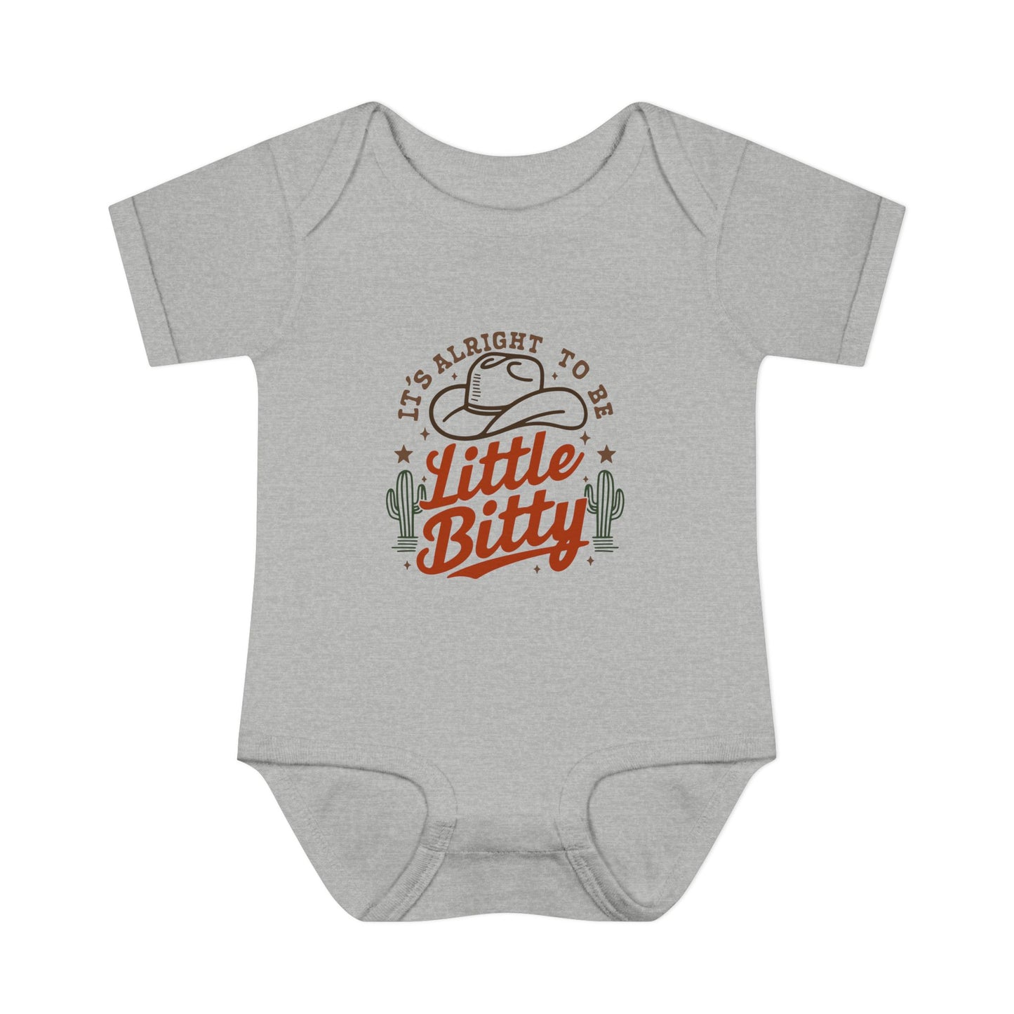 Little Bitty Western Baby Onesie 🤠🧡