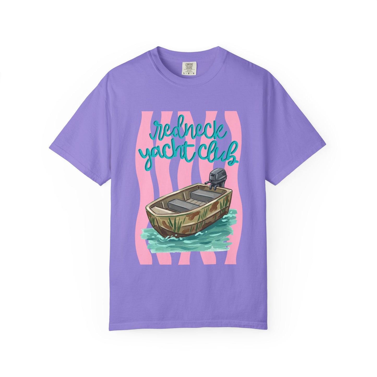 Redneck Yacht Club T-Shirt — Vintage Jon Boat Graphic Tee