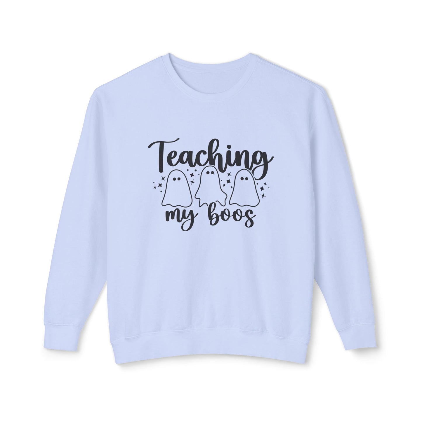 Teaching My Boos 👻🍎 Sweatshirt — Halloween Teacher Crewneck