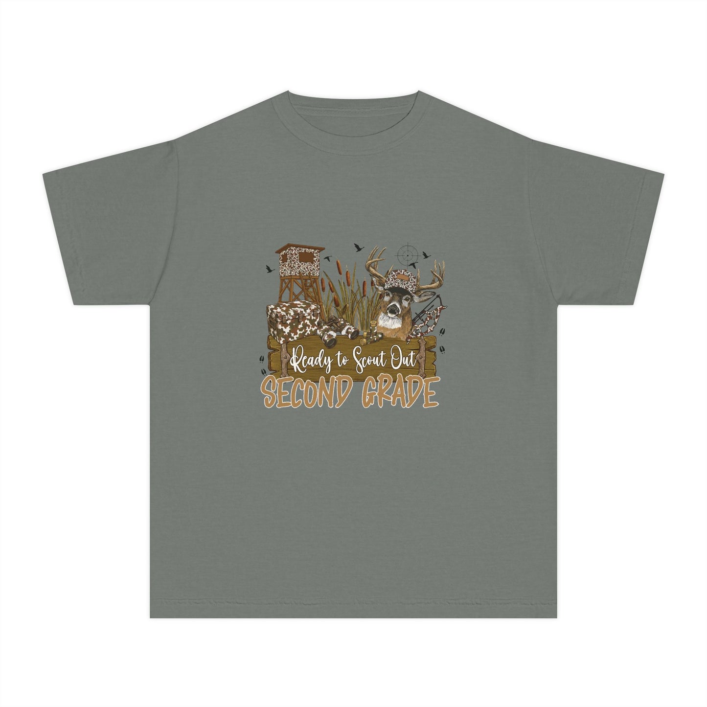 🌾🦆🎒 Ready to Scout Out Second Grade Tee