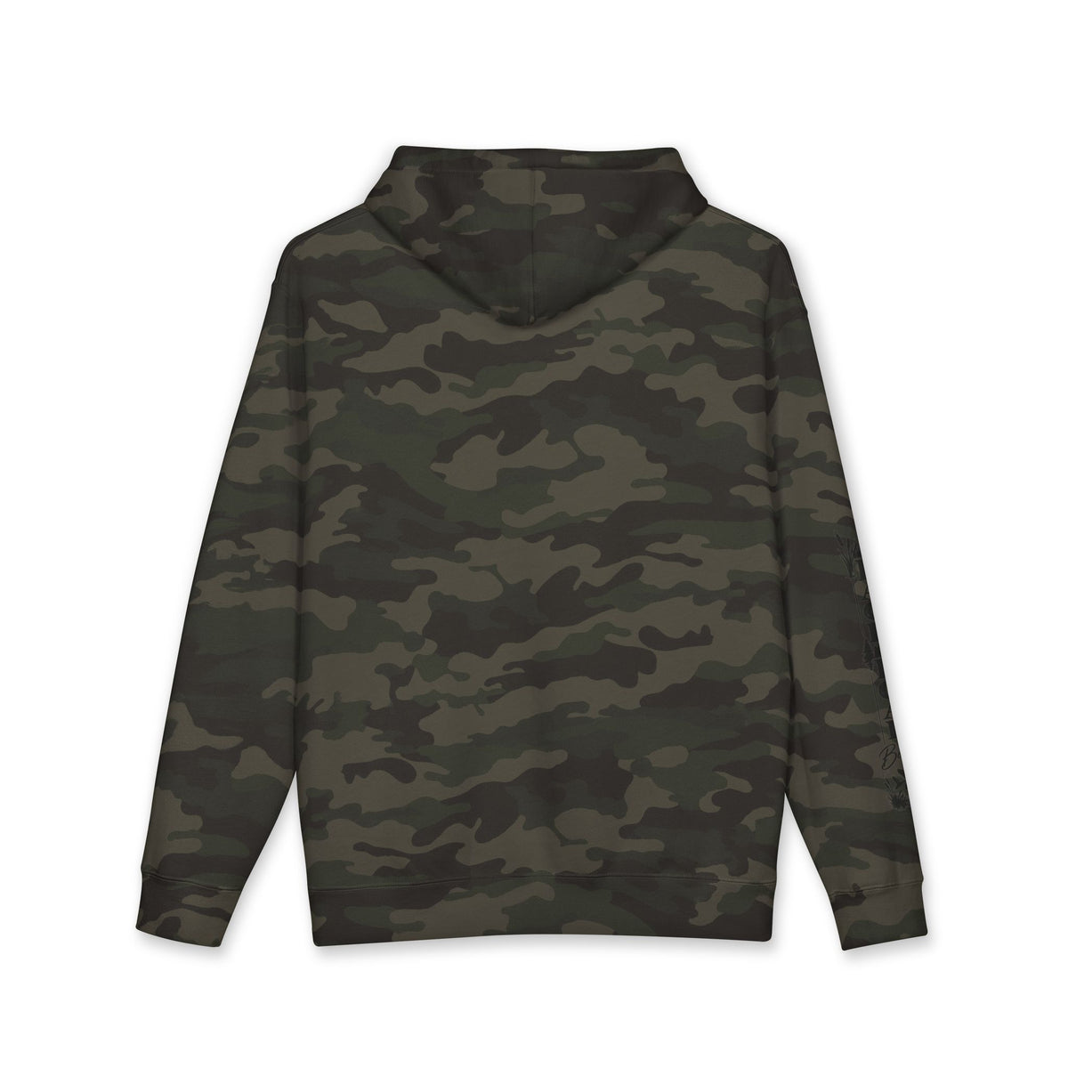 🌲 BackRoad & Bougie Camo Hoodie