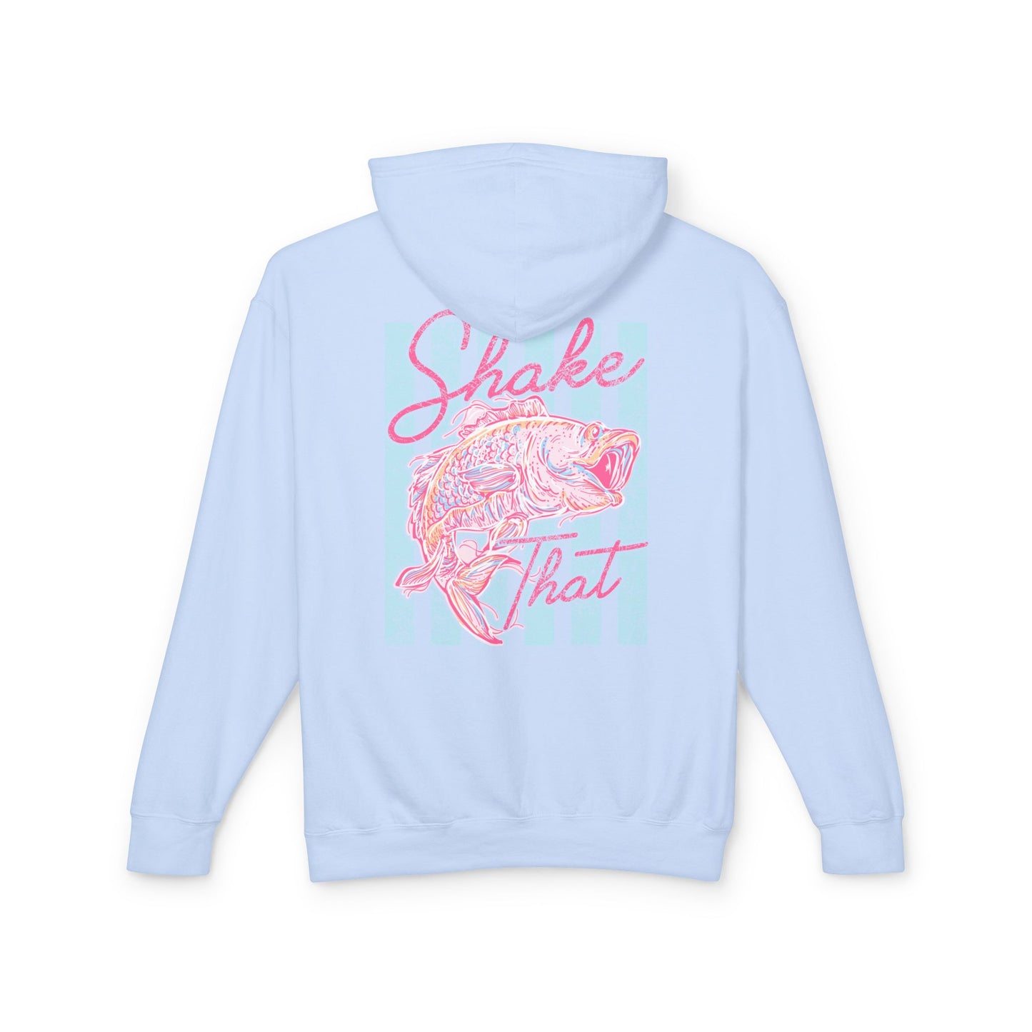 🎣😂 Shake That Bass Hoodie -Lightweight Hooded Sweatshirt