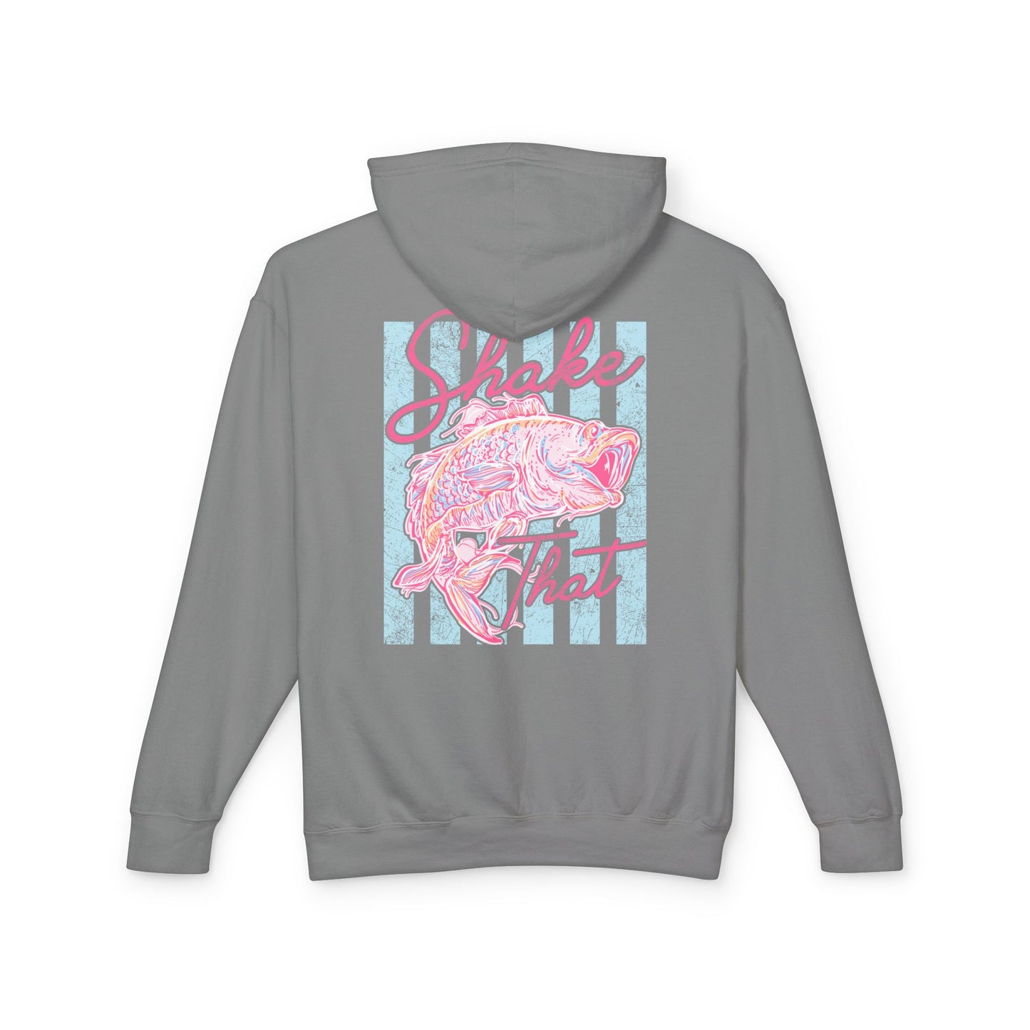 🎣😂 Shake That Bass Hoodie -Lightweight Hooded Sweatshirt