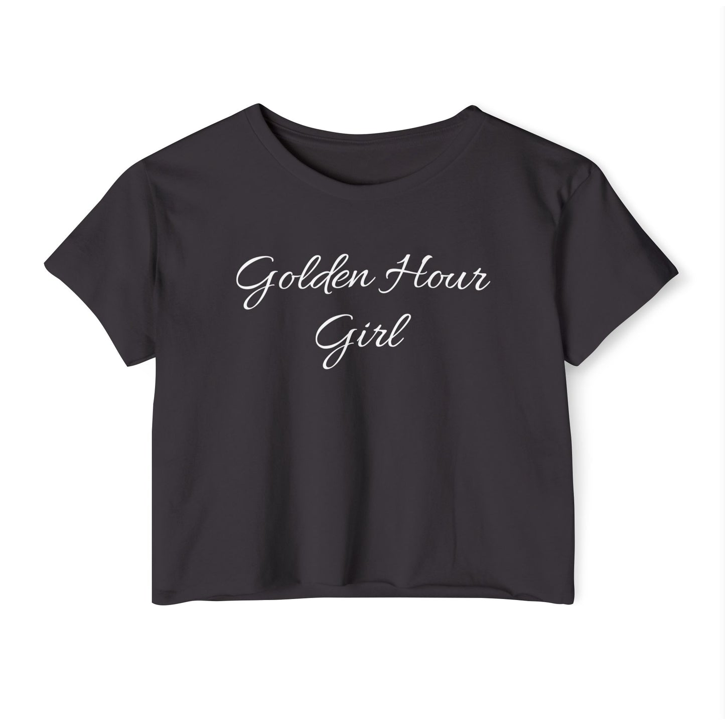 Golden Hour Girl Crop Tee