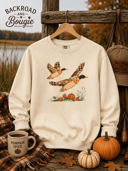 🦆Autumn Ducks Crewneck Sweatshirt 🦆
