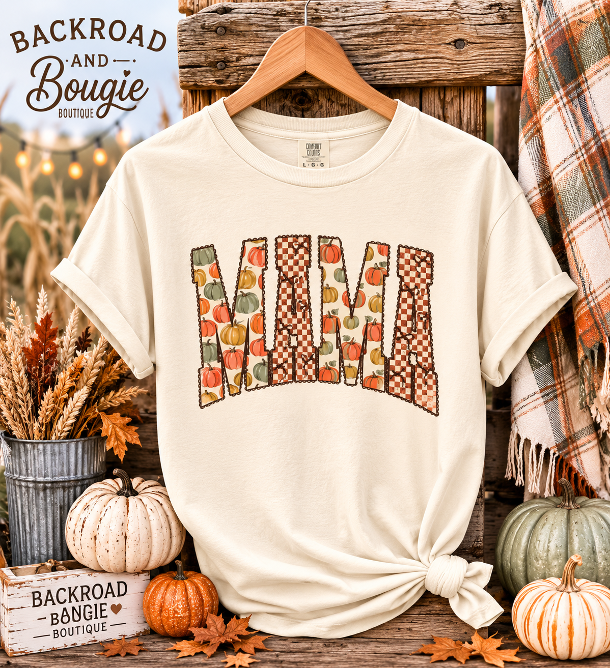 🍂Mama Patchwork Tee — Vintage-Inspired Mom Shirt🍂