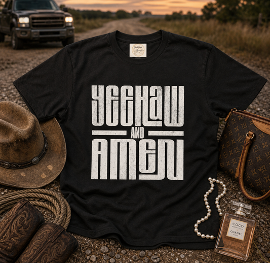 “Yeehaw and Amen” Women’s T-Shirt
