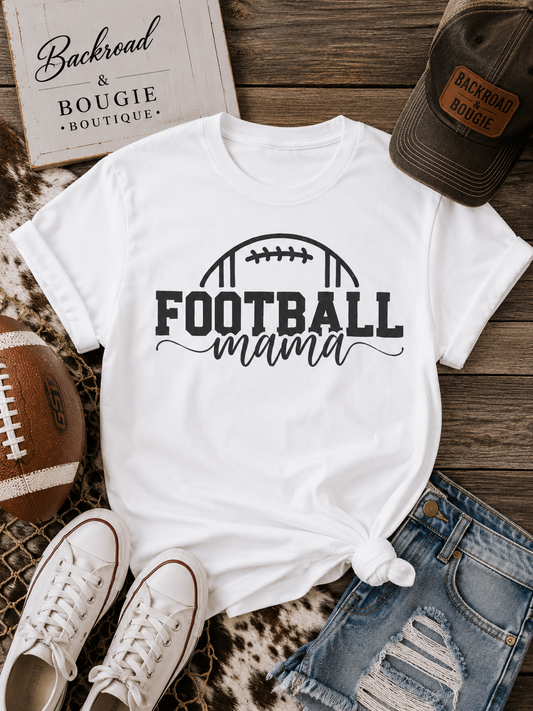 Football Mama T-Shirt — Moms’ Game Day Tee