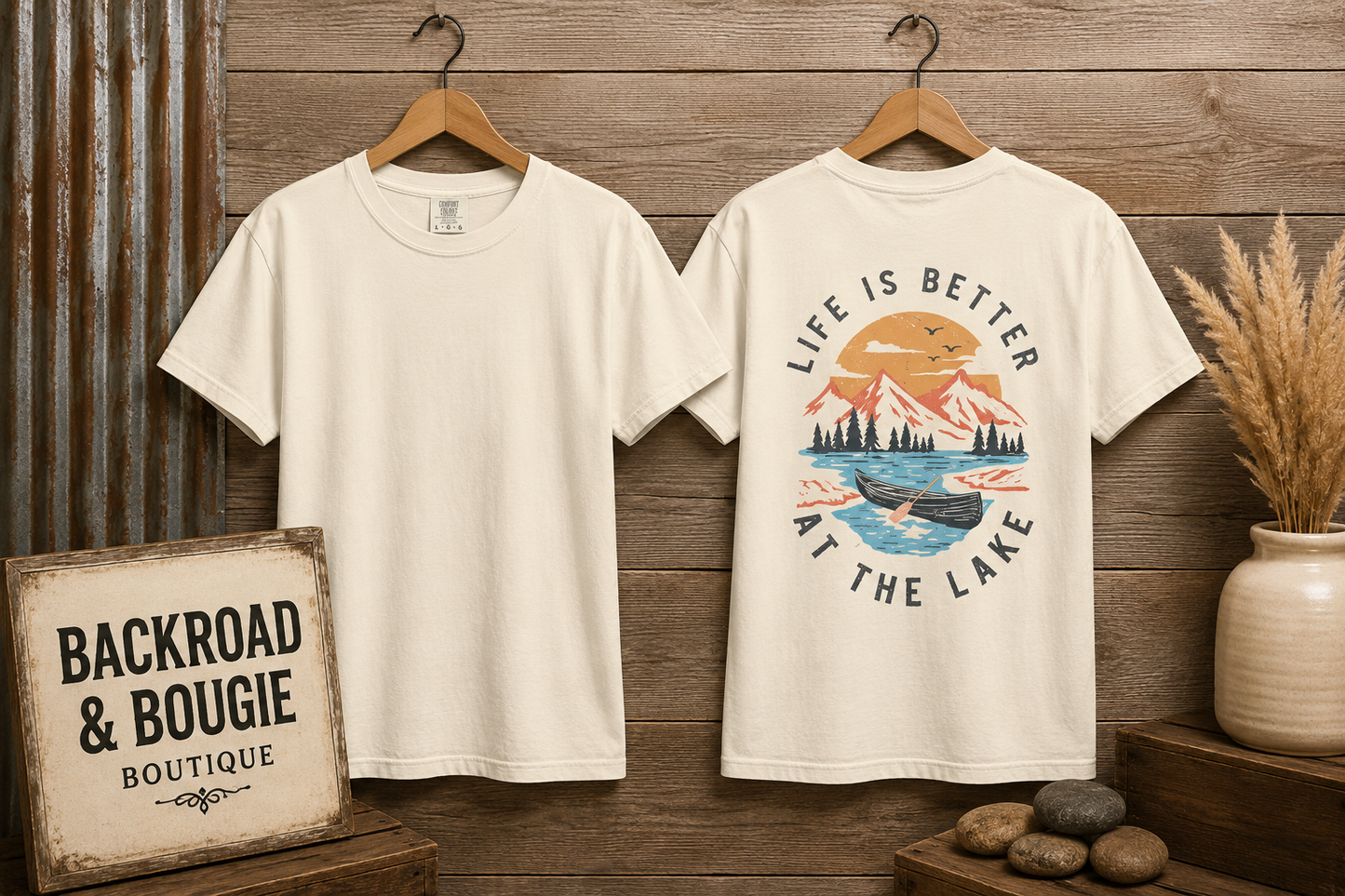 Lake Junkie T-Shirt — “Life Is Better at the Lake” Graphic Tee
