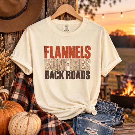 FLANNELS • BONFIRES • BACK ROADS 🍂🔥