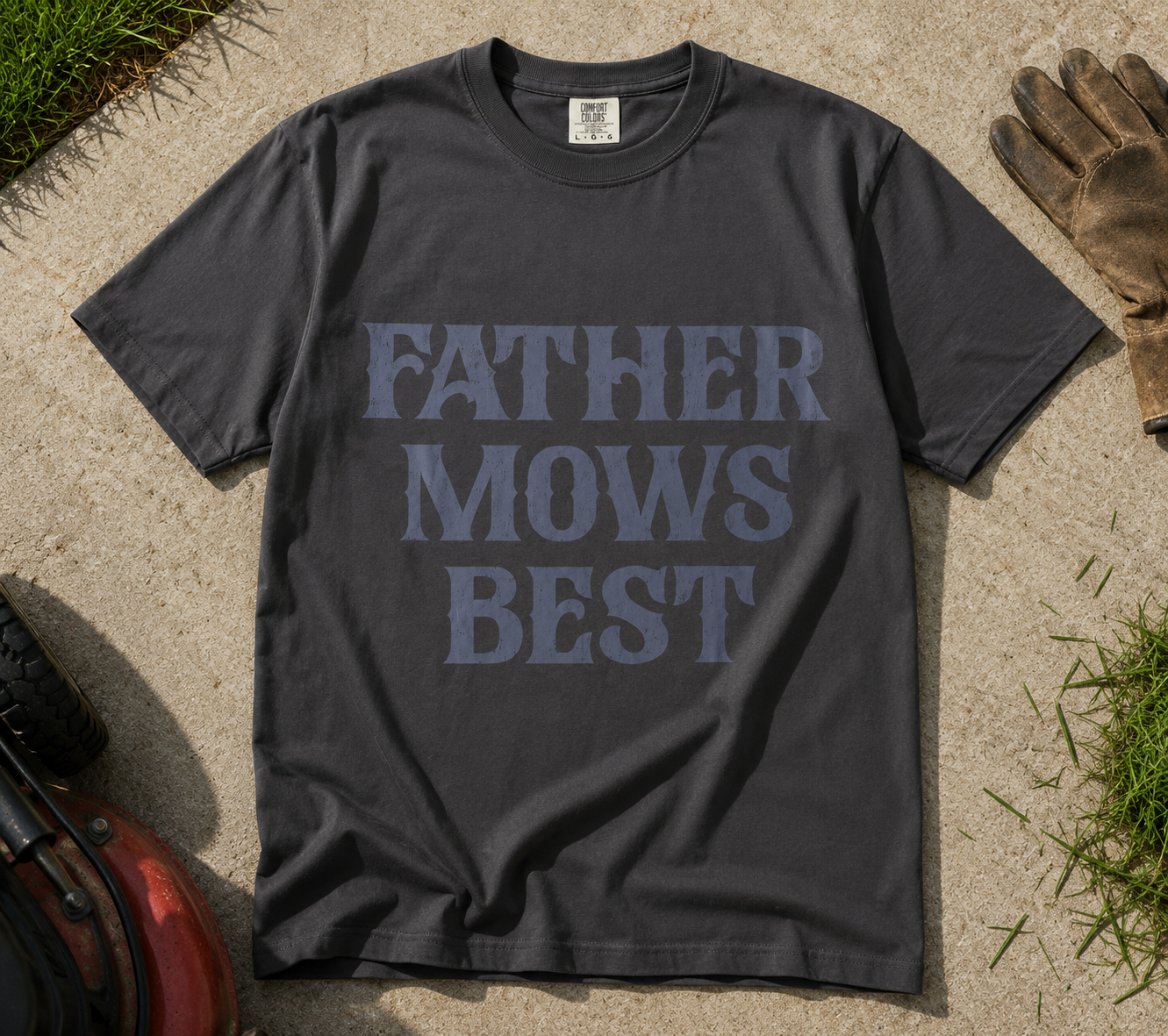 🌱🤎 Father Mows Best Tee